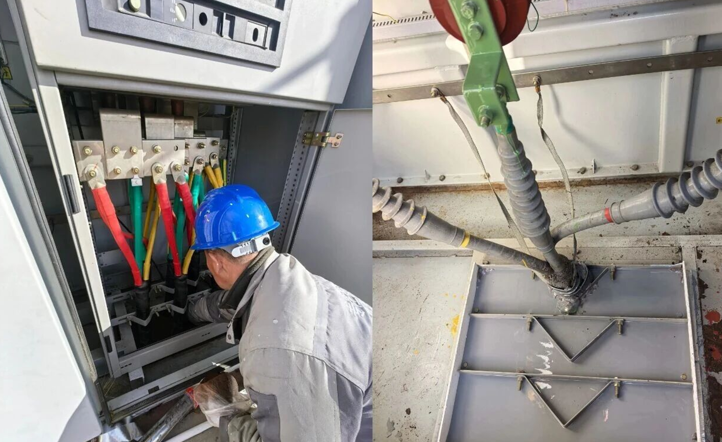 山东鑫合利电力科技有限公司圆满完成烟台箱变封堵服务项目”